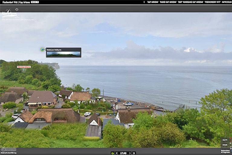 Webcam Vitt Insel Rügen Kap Arkona